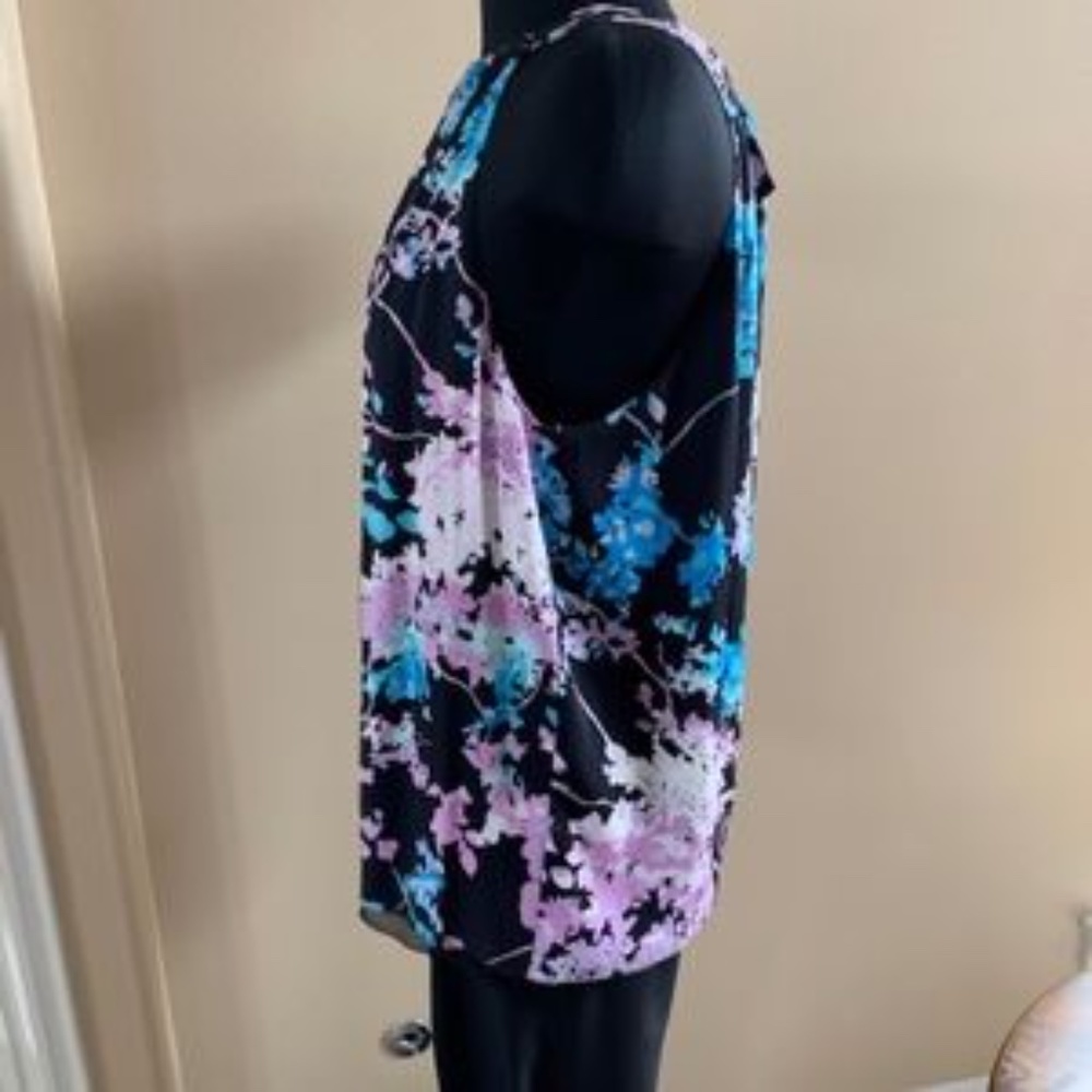 Diane Von Furstenberg Silk Lexi Floral Halter Top - Picture 6 of 10